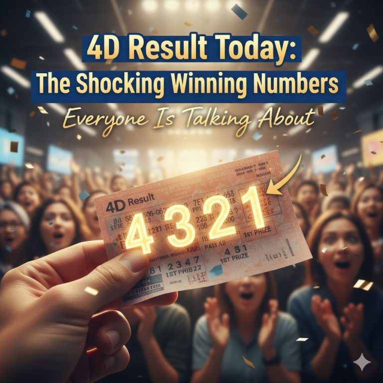4D Result Today: The Shocking Winning Numbers Everyone Is Talking About